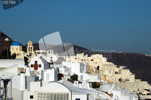 Image of greek island village