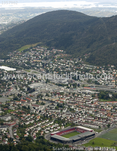 Image of Brann stadium, Bergen