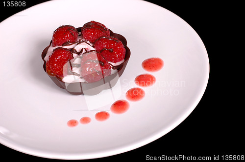 Image of Rasberry mousse tart 3