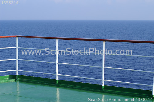 Image of Cruise ship desk