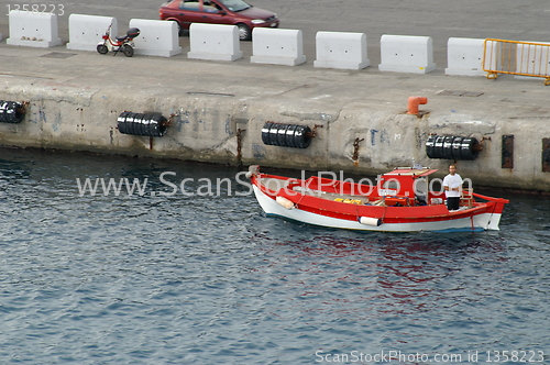 Image of Boat in a port