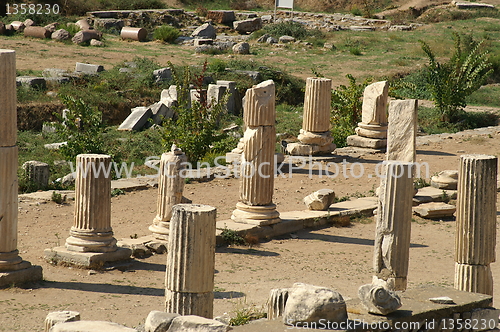 Image of ancient ruins in Ephesus