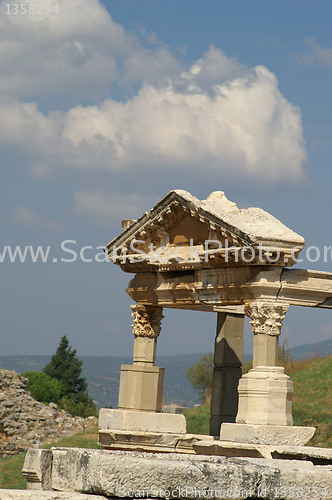 Image of ancient ruins in Ephesus