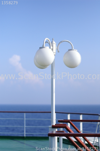 Image of Cruise ship desk