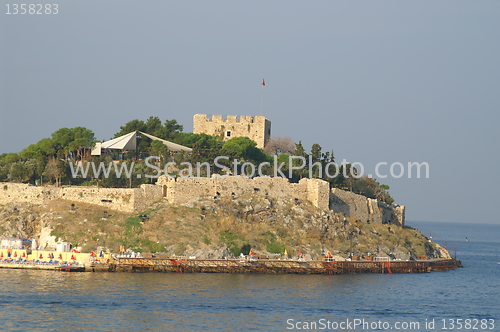 Image of A castle in Kusadasi, Turkey