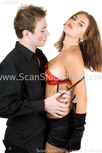 Image of young passionate couple