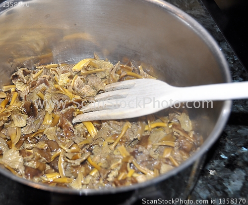 Image of Casserole with chantarelles