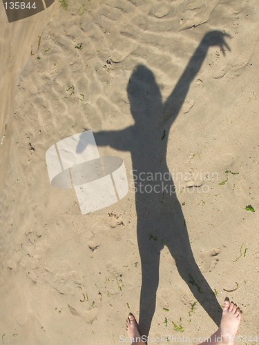 Image of Shadow on the beach