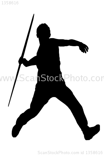Image of Male Javelin Thrower