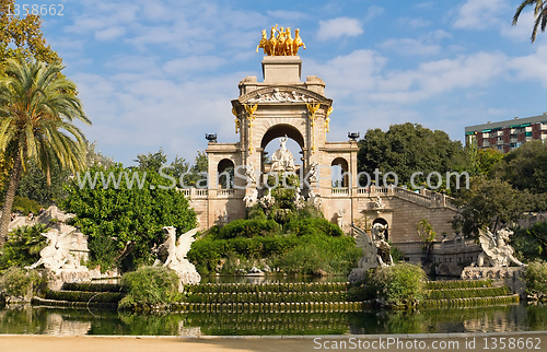 Image of Fuente en Parc de la Ciutadella, Barcelona