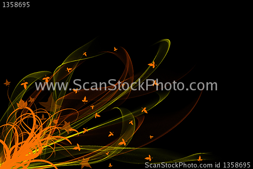 Image of Abstract floral