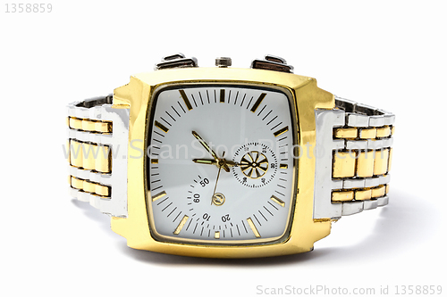 Image of Men's gold wristwatch 