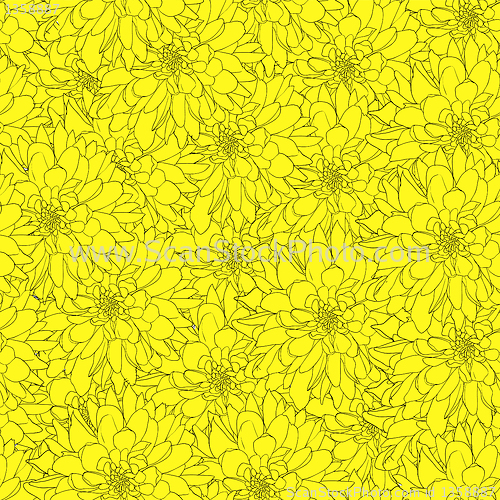 Image of Seamless  background with flower. 