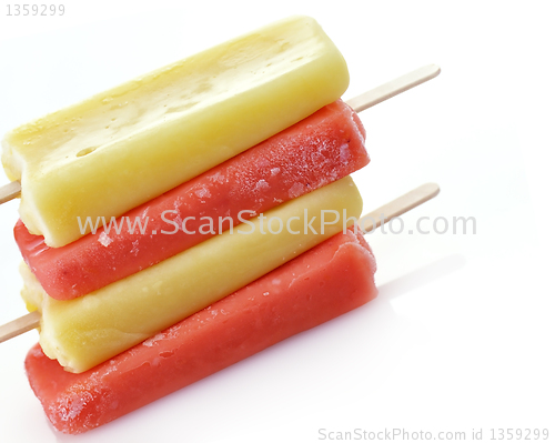 Image of ice cream pops 