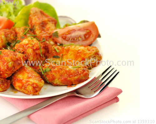 Image of Buffalo chicken wing 