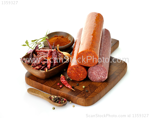 Image of Pepperoni And Hard Salami