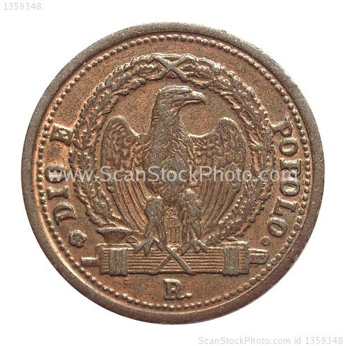Image of Italian coin