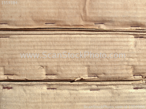 Image of Corrugated cardboard