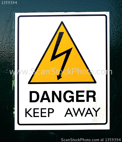 Image of Danger keep away