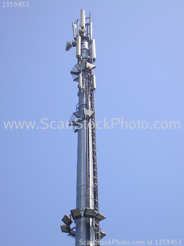 Image of Telecommunication aerial tower