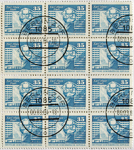 Image of German DDR stamps