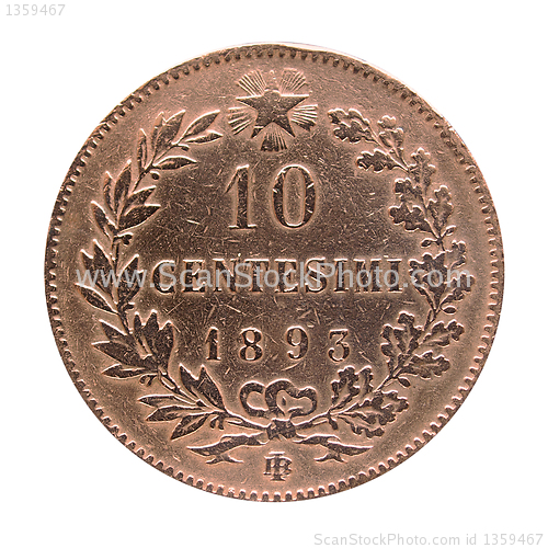 Image of Italian coin