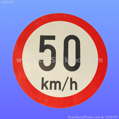 Image of Traffic sign