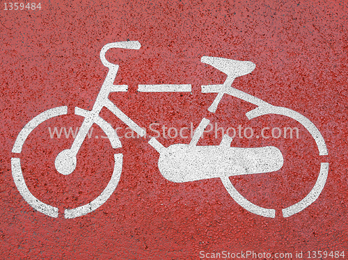 Image of Bike sign