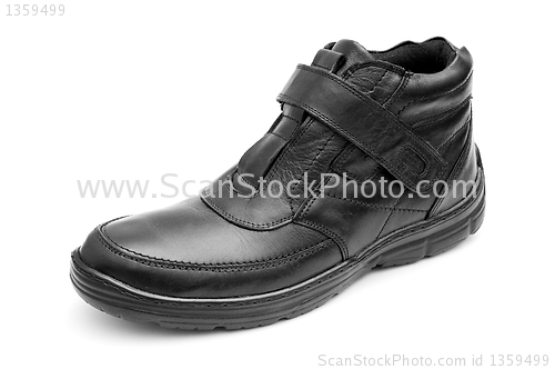 Image of Black man's boot