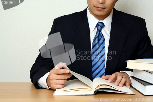 Image of Busy businessman