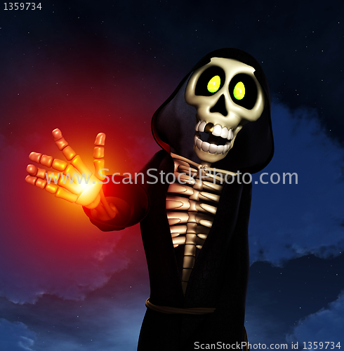 Image of Cartoon Grim Reaper 