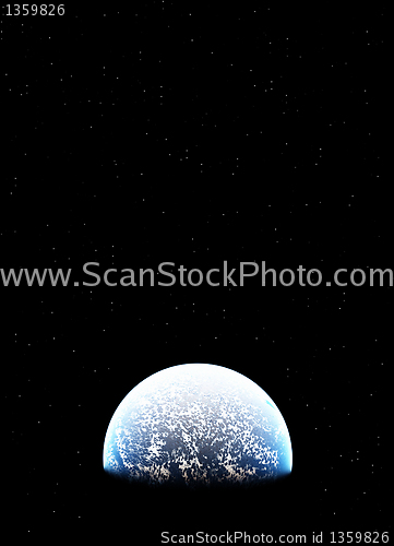 Image of Planet In Space 