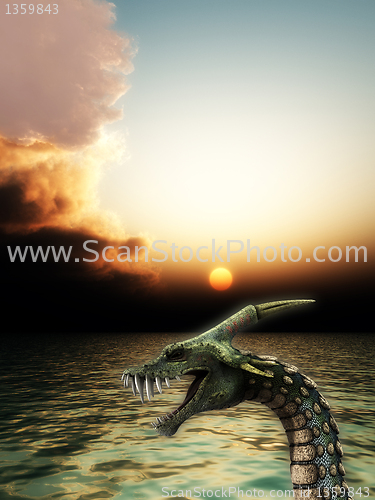 Image of Sea Snake Monster