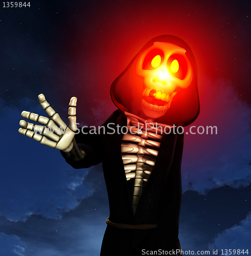 Image of Cartoon Grim Reaper 