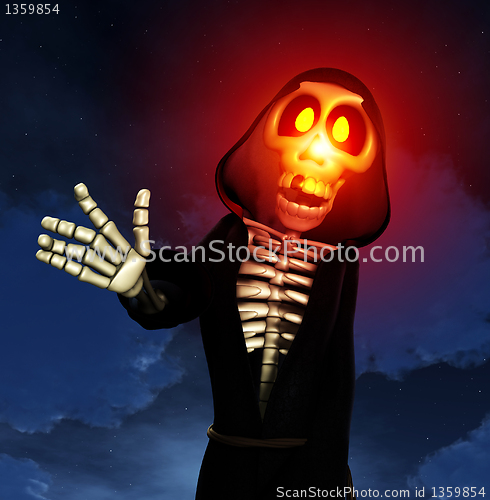 Image of Cartoon Grim Reaper 