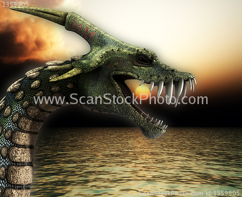 Image of Sea Snake Monster