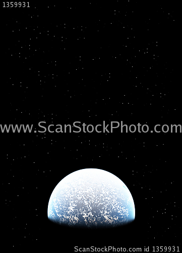 Image of Planet In Space 