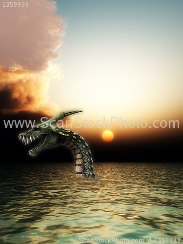 Image of Sea Snake Monster