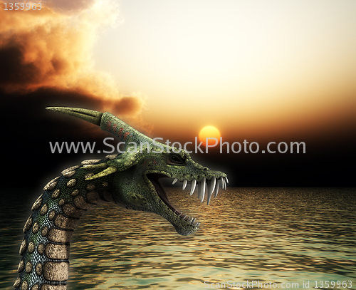 Image of Sea Snake Monster
