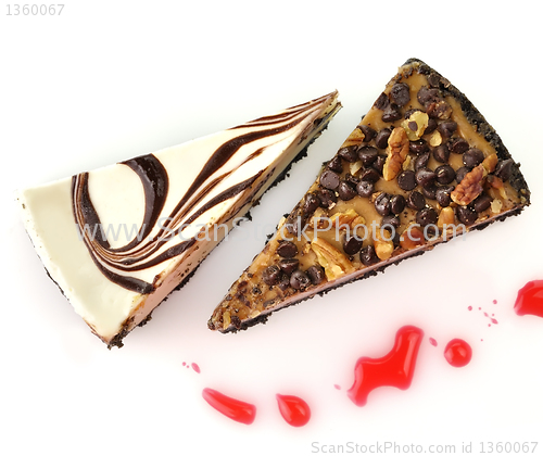 Image of cheesecake slices