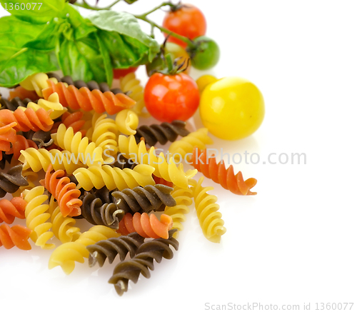 Image of Colorful pasta