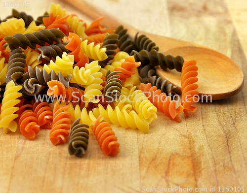 Image of Colorful pasta