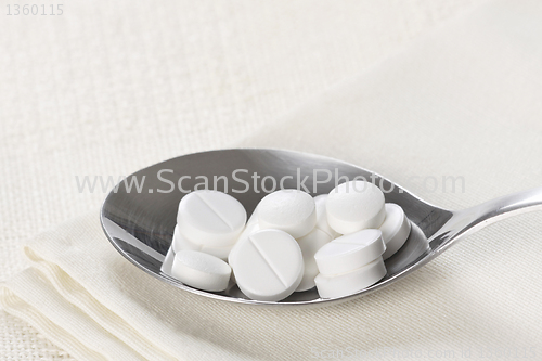 Image of white pills