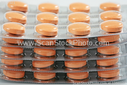 Image of orange pills