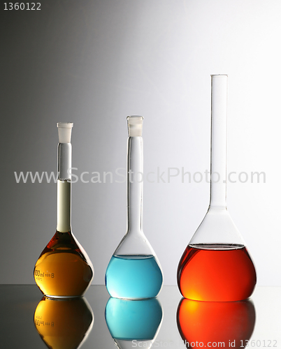 Image of chemical bottles