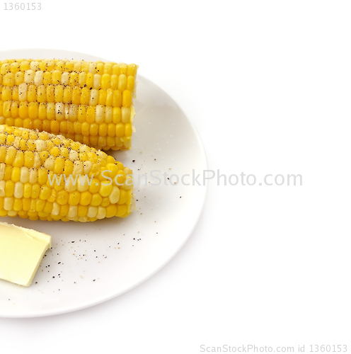 Image of sweetcorn and butter