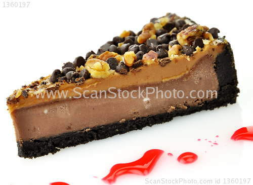 Image of slice of cheesecake