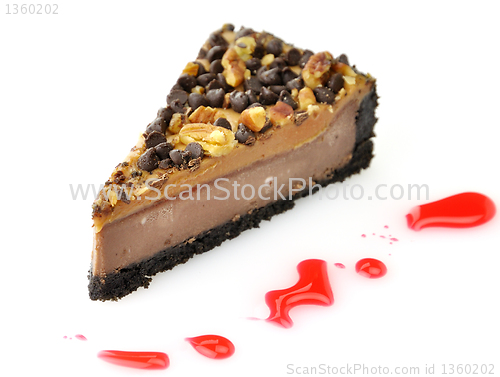 Image of slice of cheesecake