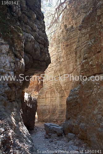 Image of  Inside the rock Canyon