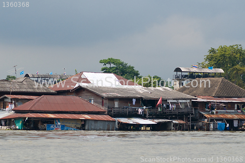 Image of Monsoon flooding in Bangkok October 2011